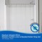 Kenney Mfg Medium Weight PEVA Shower Liner and Ring Set, 70" W x 72" H, Clear KN61708 - alternate 2